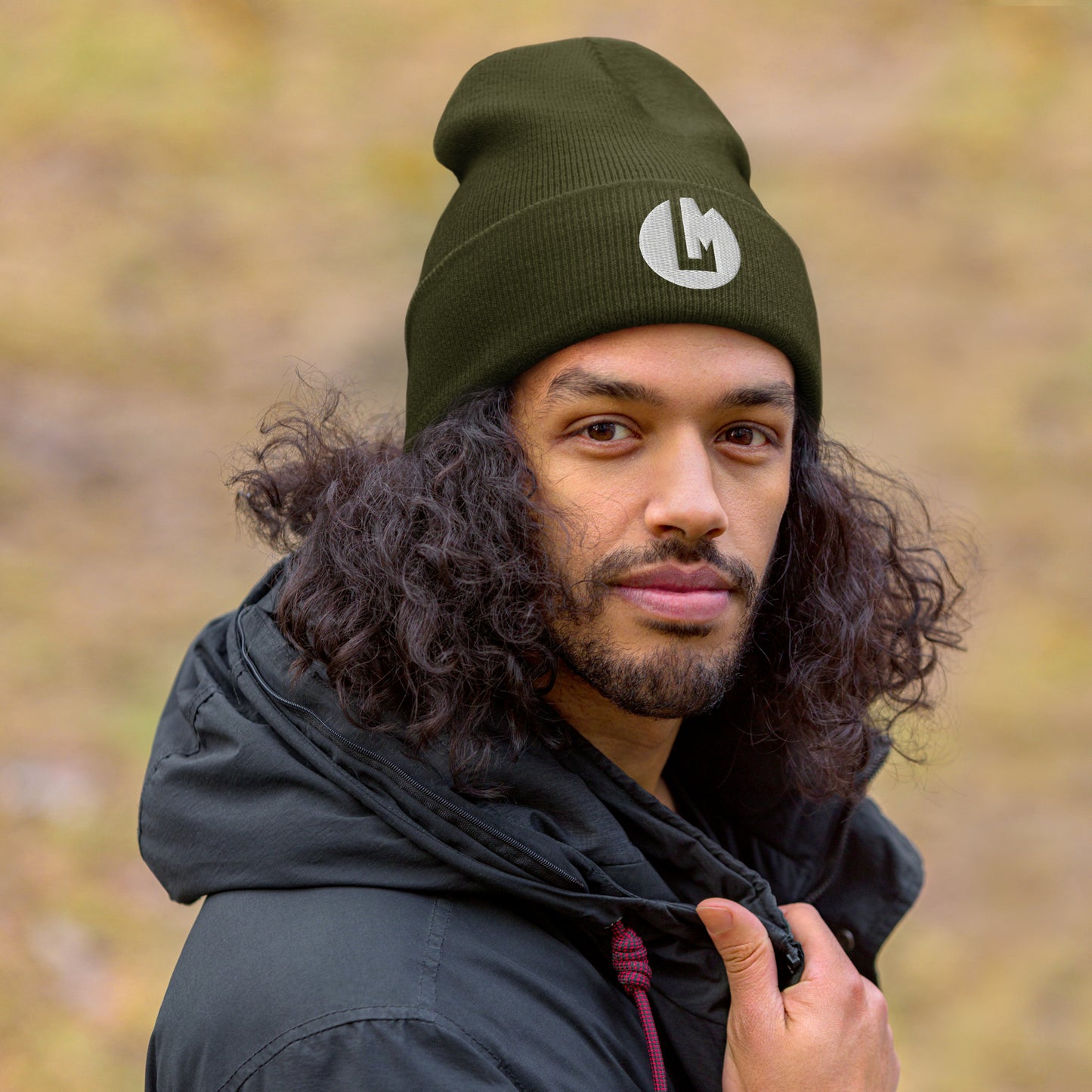 LaMonki Symbol Cuffed Beanie