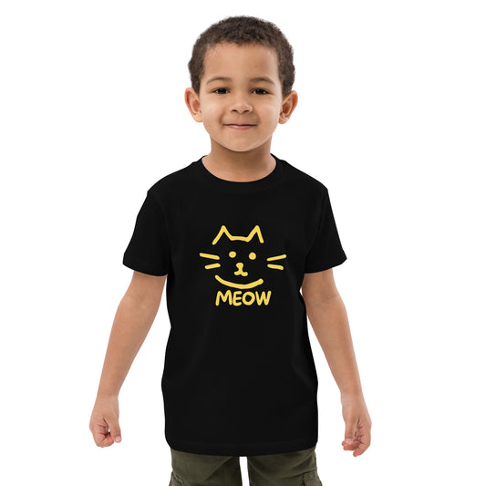 Meow Organic cotton kids t-shirt