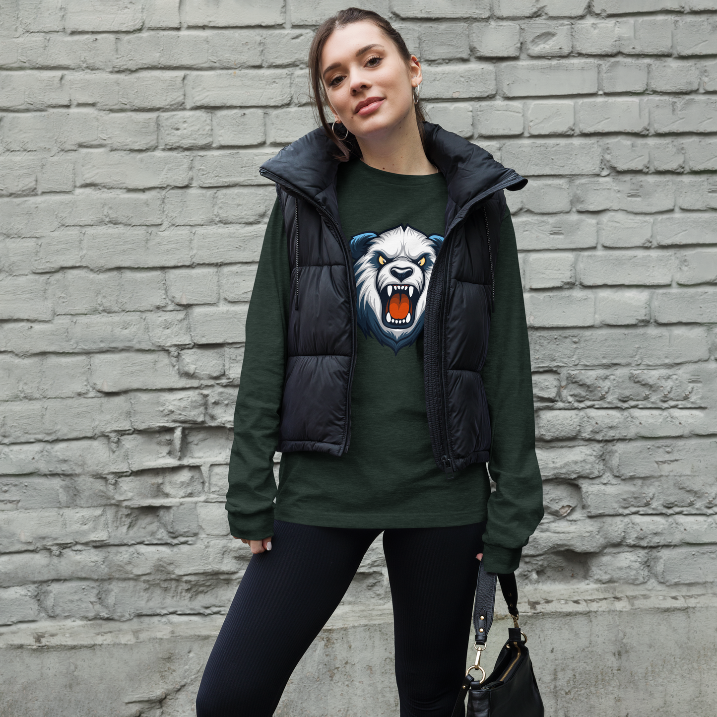 Mad Panda Unisex Long Sleeve Tee