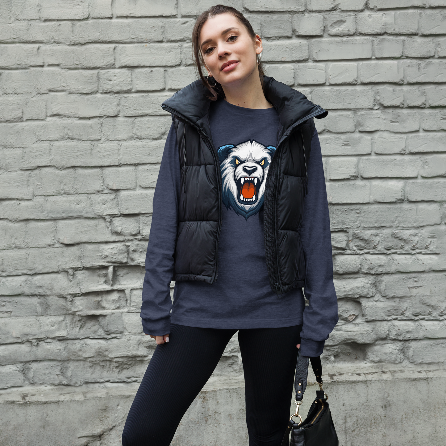 Mad Panda Unisex Long Sleeve Tee