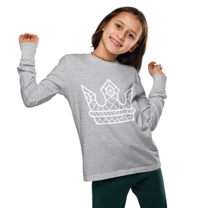 Crown Youth long sleeve tee