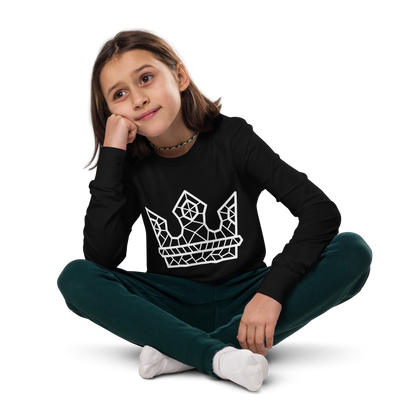 Crown Youth long sleeve tee