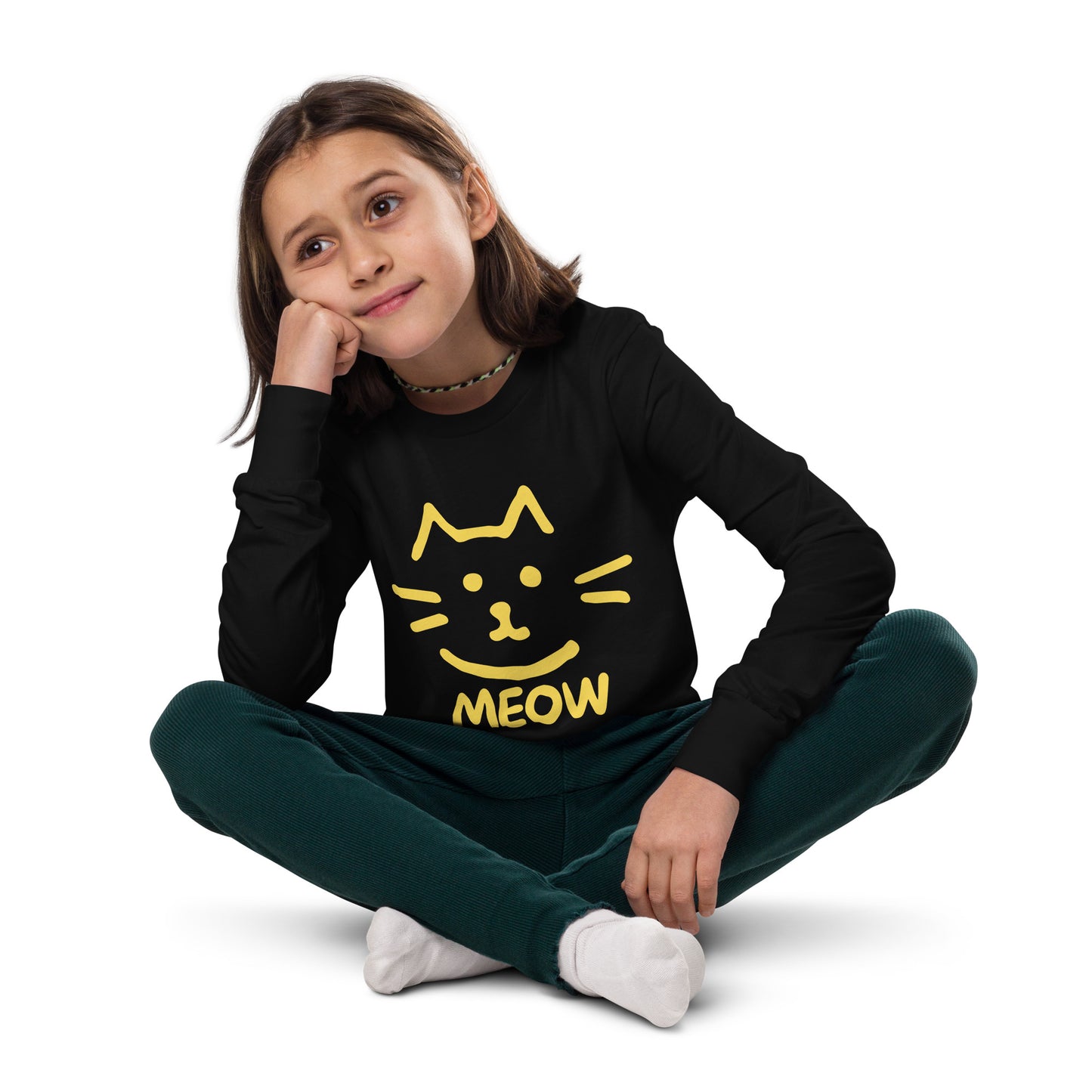 Meow Youth long sleeve tee