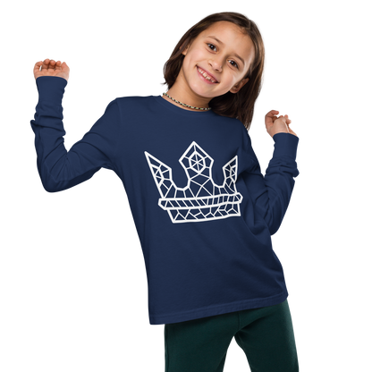 Crown Youth long sleeve tee