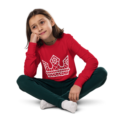 Crown Youth long sleeve tee