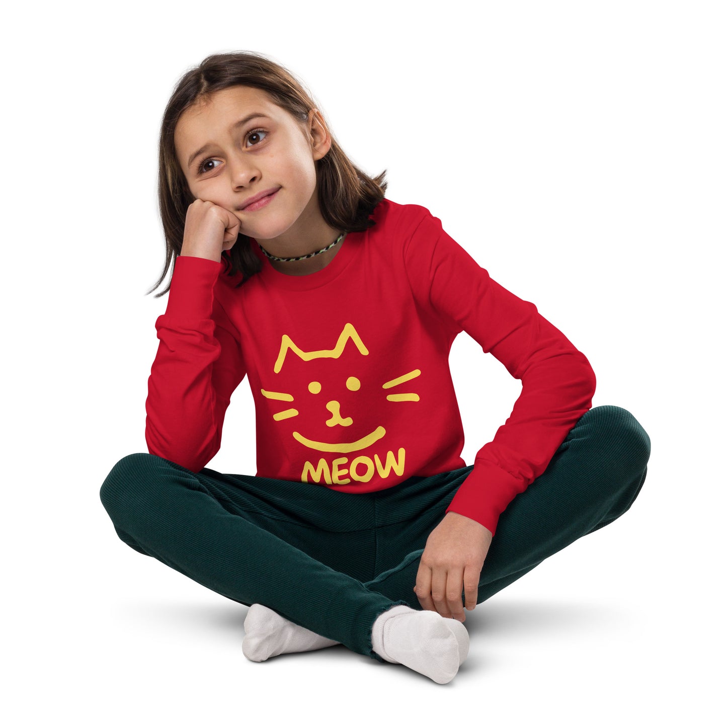 Meow Youth long sleeve tee