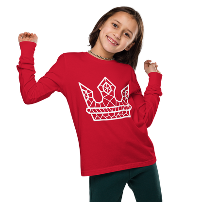 Crown Youth long sleeve tee