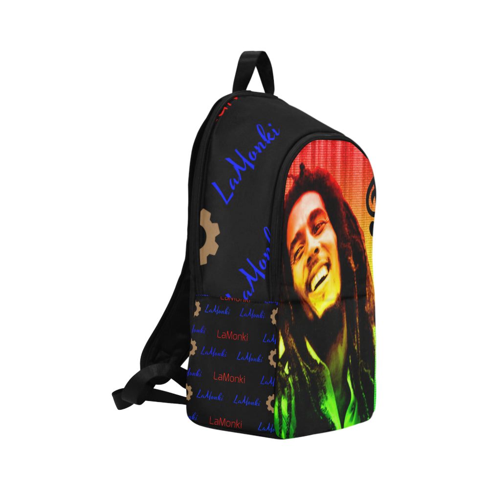 Bob Marley Fabric Backpack for Adult (Model 1659)