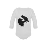 Mother & Child 1 Baby Powder Organic Long Sleeve One Piece (Model T27)
