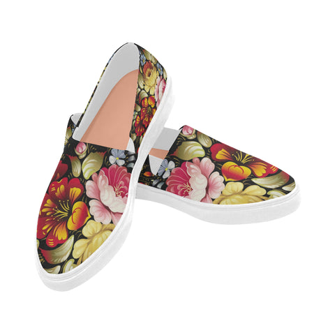 Flowers Naiad Canvas shoes