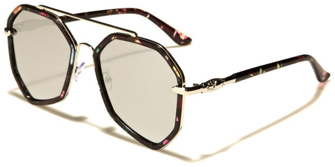 Aviator Flat Lens Women's Sunglasses