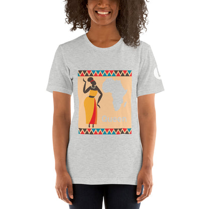 African Queen Short-Sleeve Unisex T-Shirt