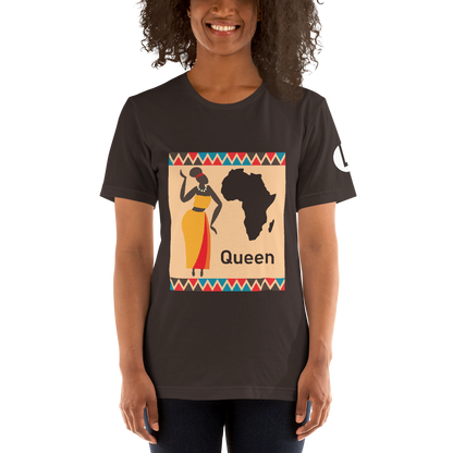 African Queen Short-Sleeve Unisex T-Shirt