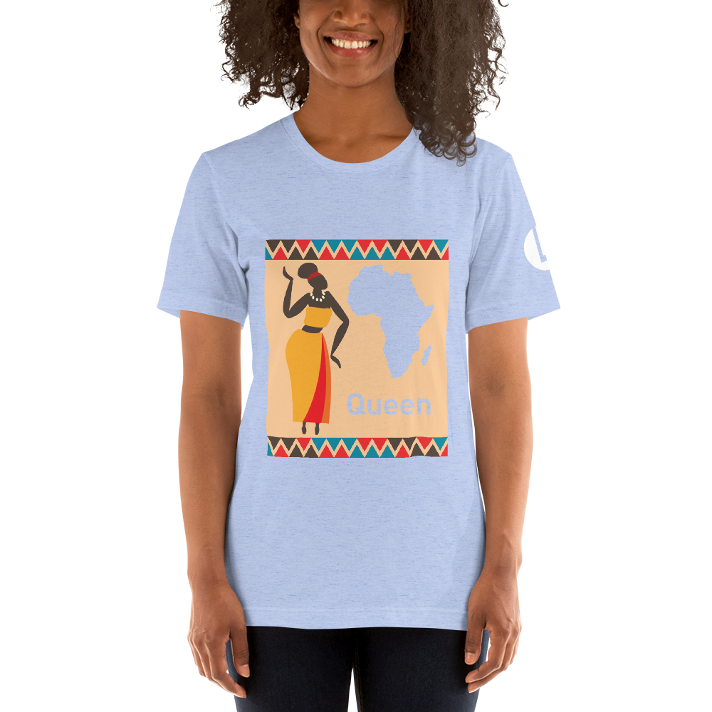 African Queen Short-Sleeve Unisex T-Shirt