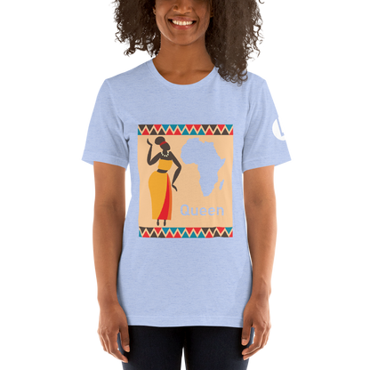 African Queen Short-Sleeve Unisex T-Shirt