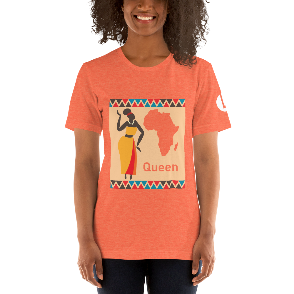 African Queen Short-Sleeve Unisex T-Shirt