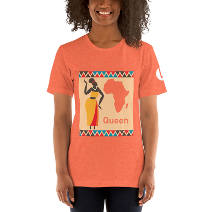 African Queen Short-Sleeve Unisex T-Shirt