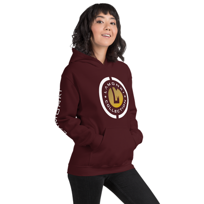 White Emblem G Unisex Hoodie