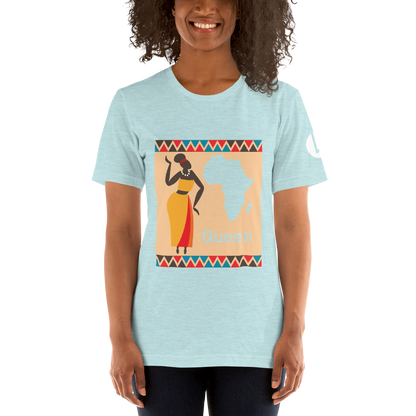 African Queen Short-Sleeve Unisex T-Shirt