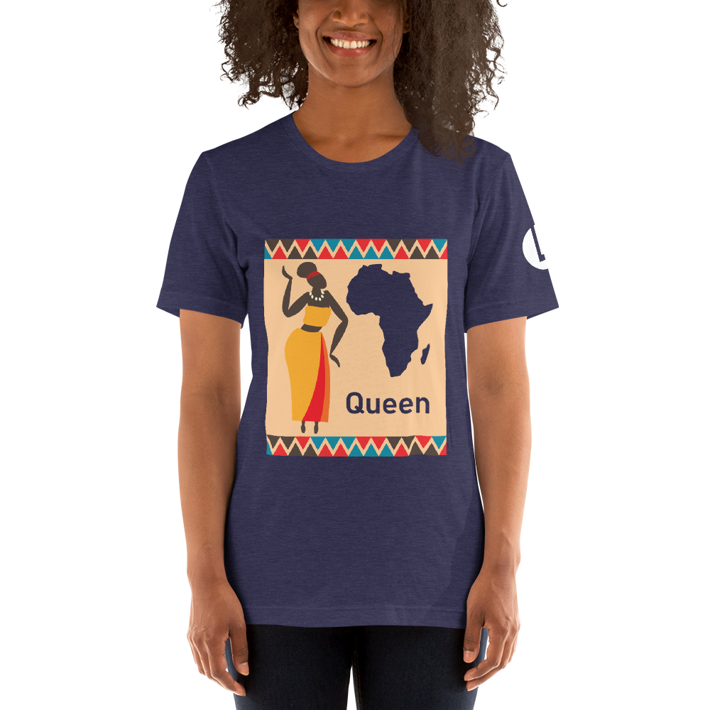 African Queen Short-Sleeve Unisex T-Shirt