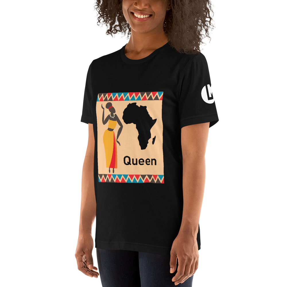 African Queen Short-Sleeve Unisex T-Shirt