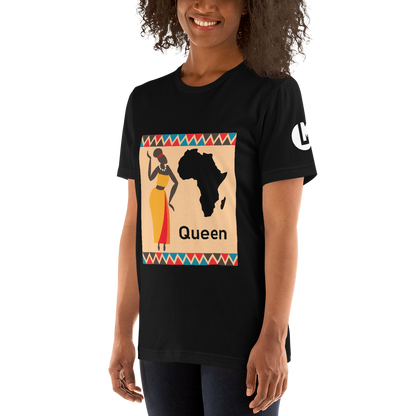 African Queen Short-Sleeve Unisex T-Shirt