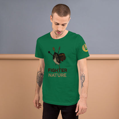 Fighter by Nature Short-Sleeve Unisex T-Shirt