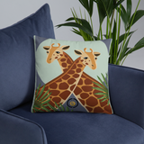 Giraffes Basic Pillow