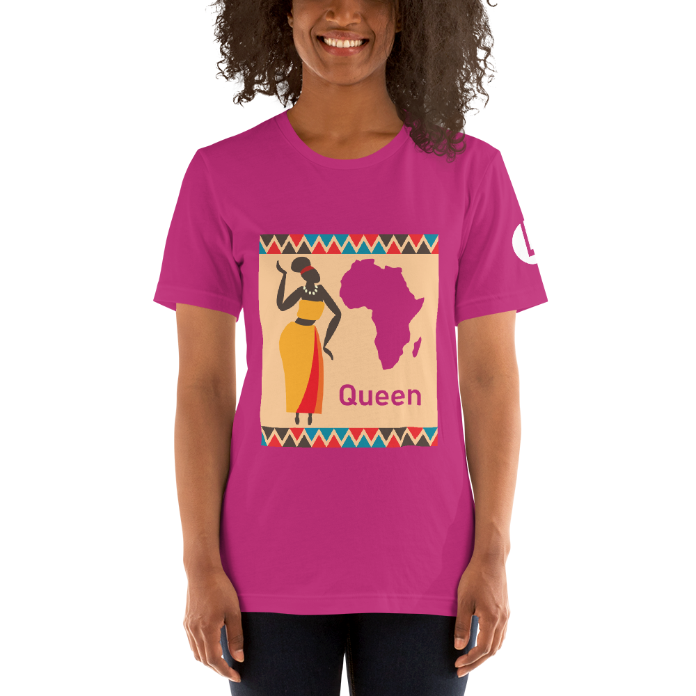 African Queen Short-Sleeve Unisex T-Shirt