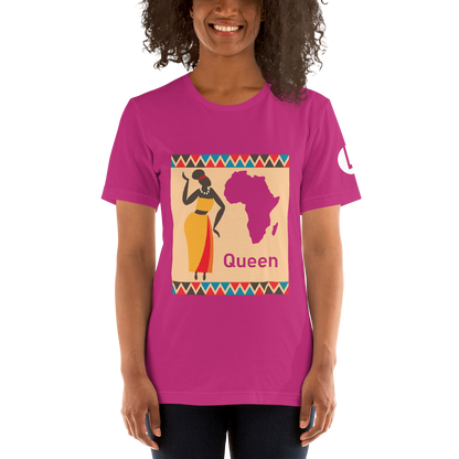 African Queen Short-Sleeve Unisex T-Shirt