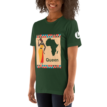 African Queen Short-Sleeve Unisex T-Shirt