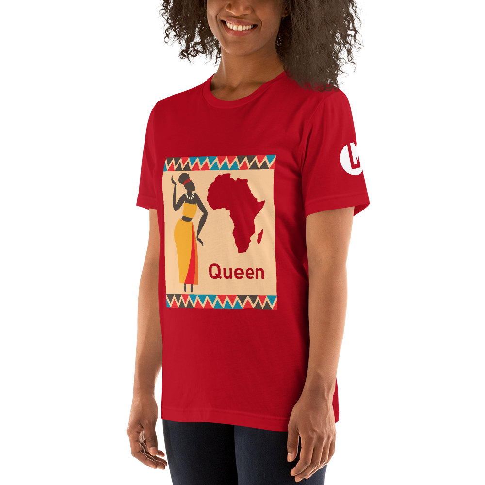 African Queen Short-Sleeve Unisex T-Shirt