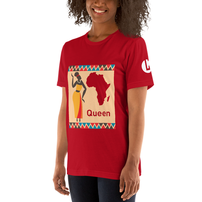 African Queen Short-Sleeve Unisex T-Shirt