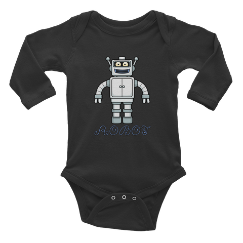 Robot Infant Long Sleeve Bodysuit