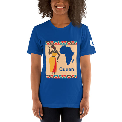 African Queen Short-Sleeve Unisex T-Shirt