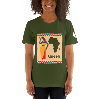 African Queen Short-Sleeve Unisex T-Shirt