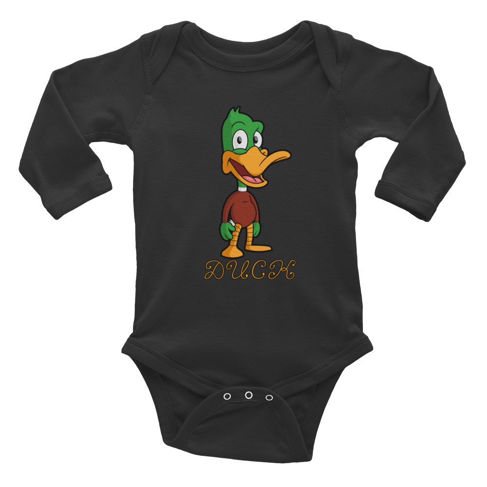 Duck Infant Long Sleeve Bodysuit