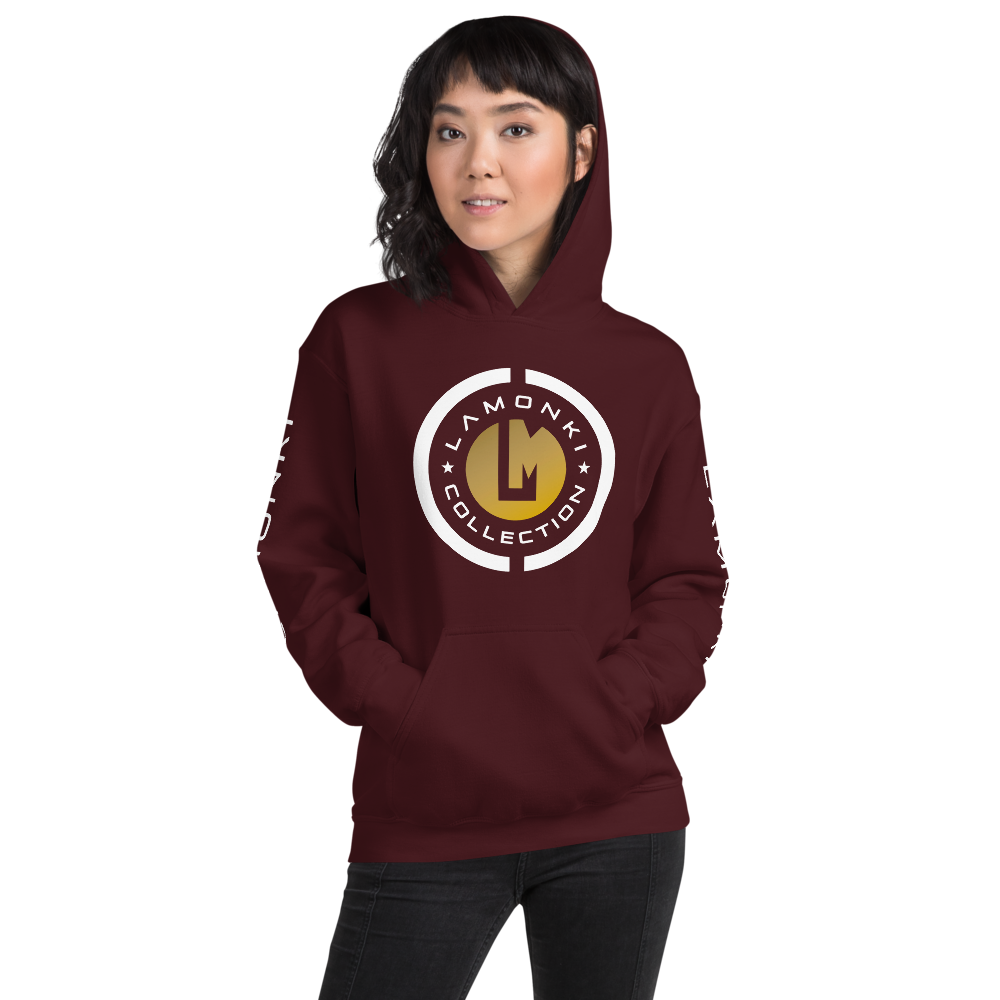 White Emblem G Unisex Hoodie