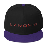 Red LaMonki Snapback Hat