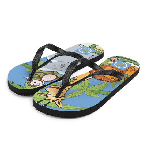 Animal Kingdom Flip-Flops