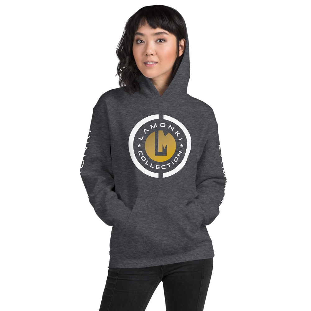 White Emblem G Unisex Hoodie