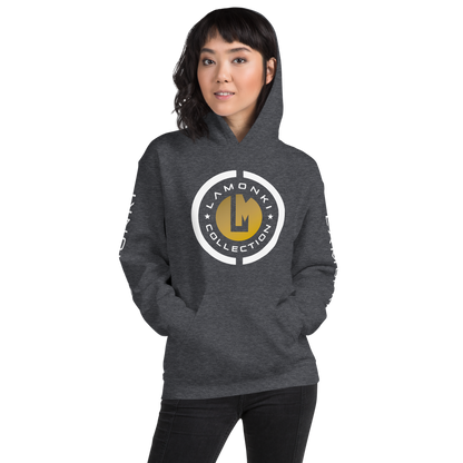 White Emblem G Unisex Hoodie