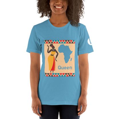 African Queen Short-Sleeve Unisex T-Shirt