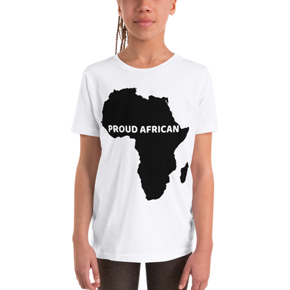 Proud African Youth Short Sleeve T-Shirt