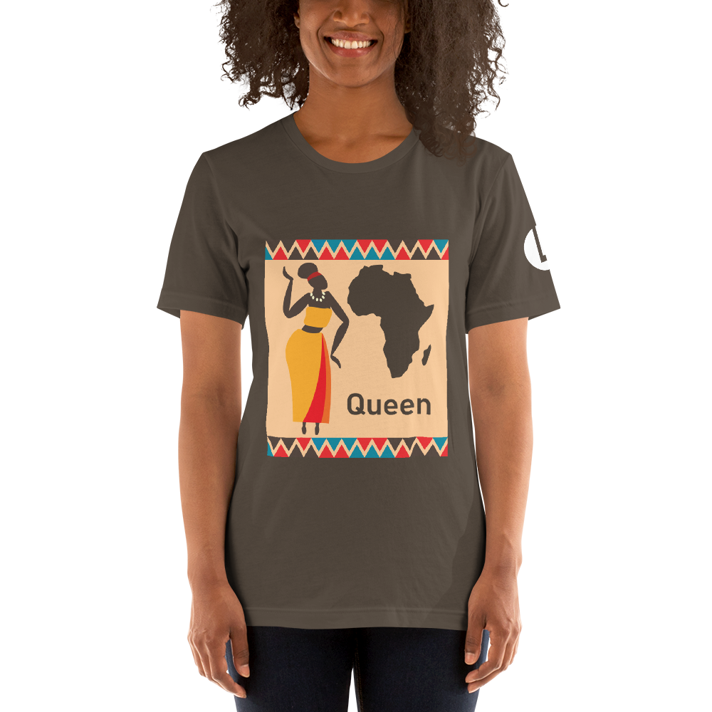 African Queen Short-Sleeve Unisex T-Shirt