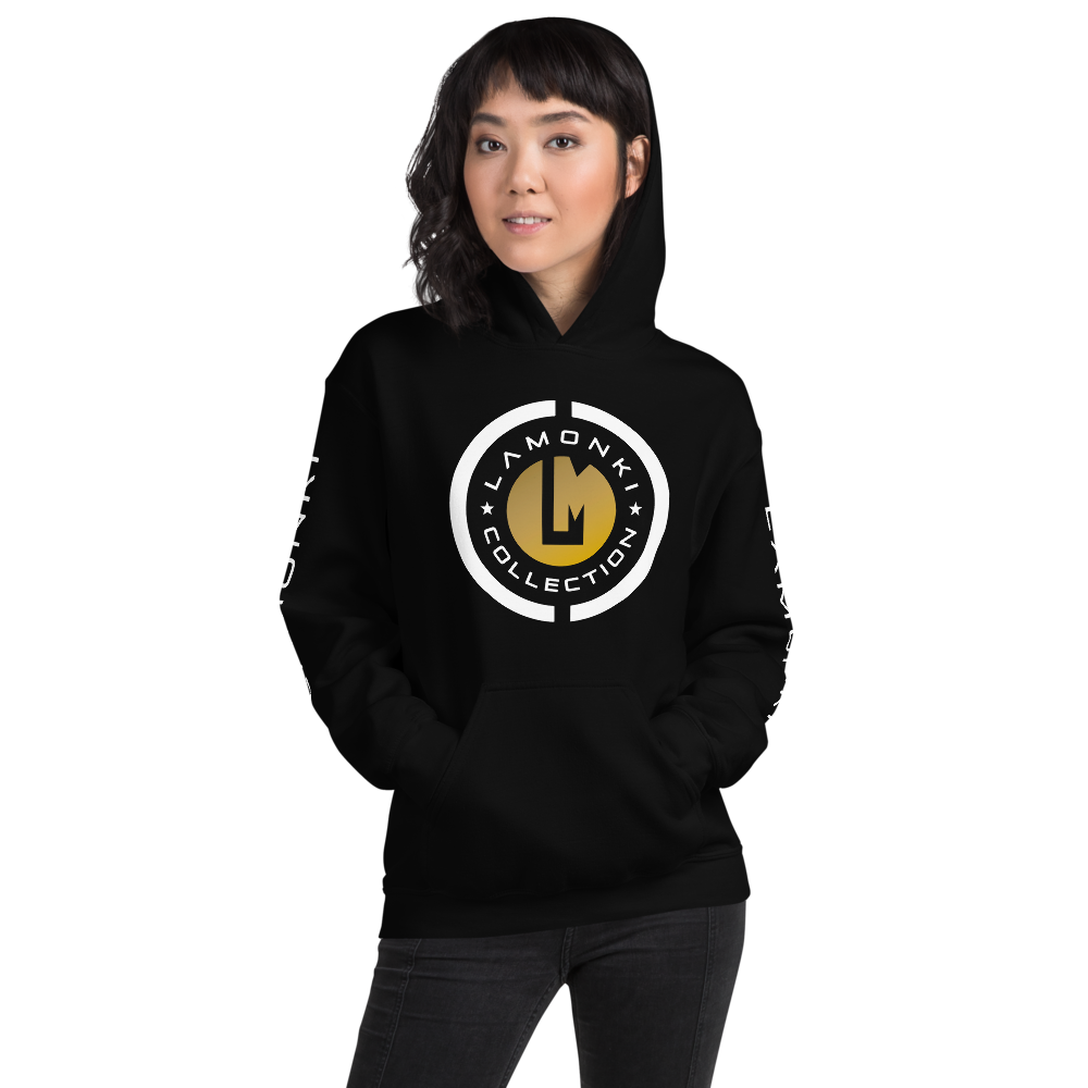 White Emblem G Unisex Hoodie