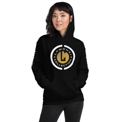 White Emblem G Unisex Hoodie