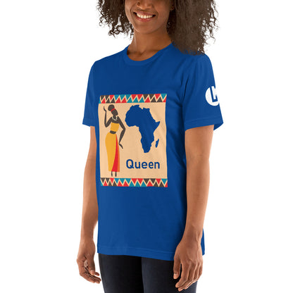 African Queen Short-Sleeve Unisex T-Shirt