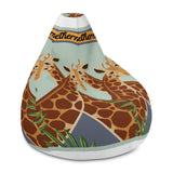 Giraffes Bean Bag Chair w/ filling