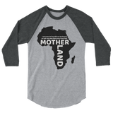 Mother land Unisex 3/4 sleeve raglan shirt